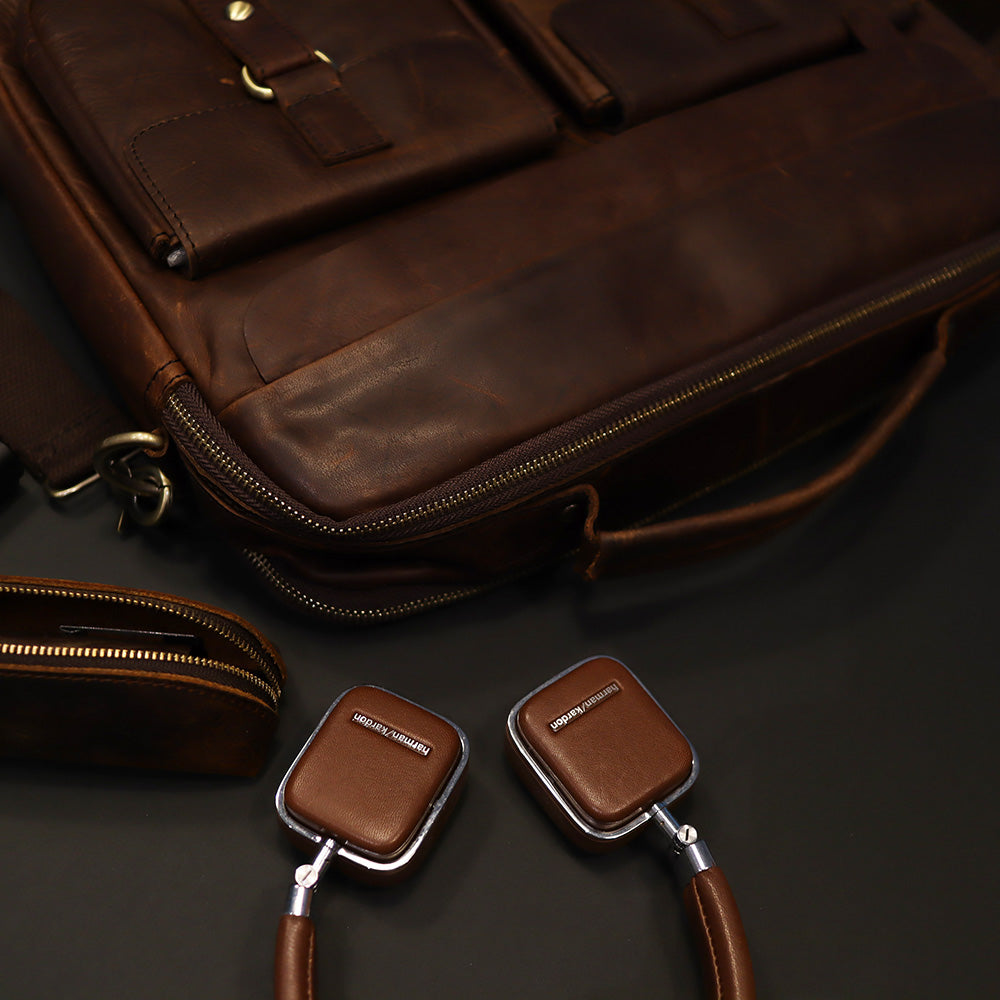 The Courier - Leather Briefcase