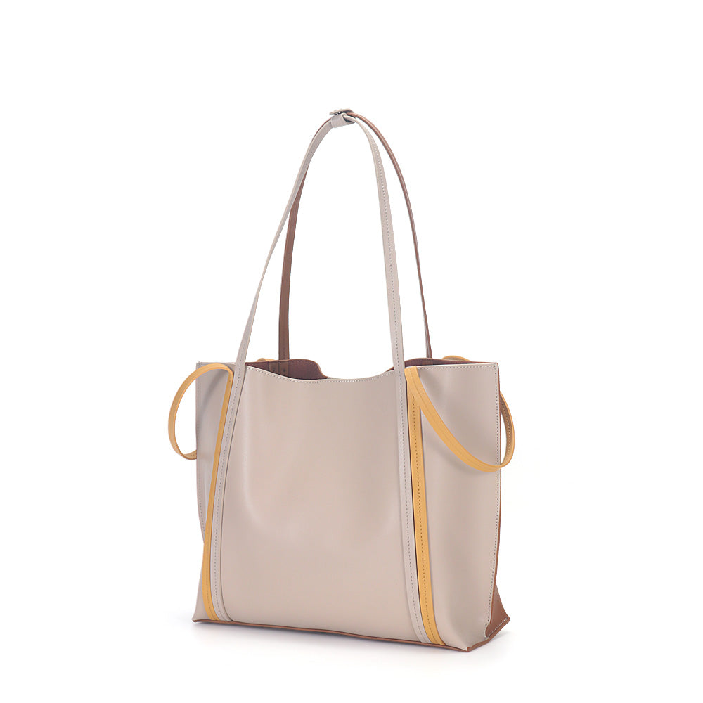 Freya Two-Tone Shoulder Bag