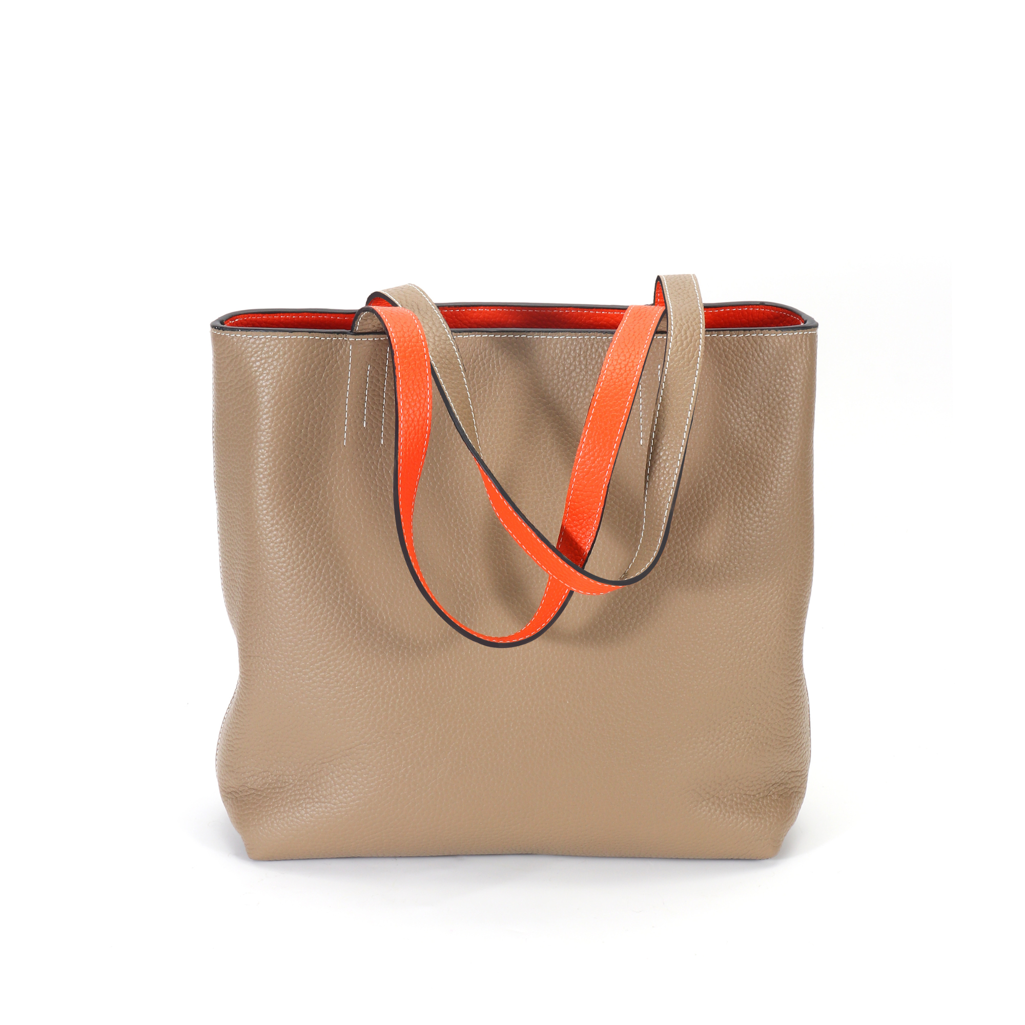MDBM Lilou Reversible Leather Shoulder Bag