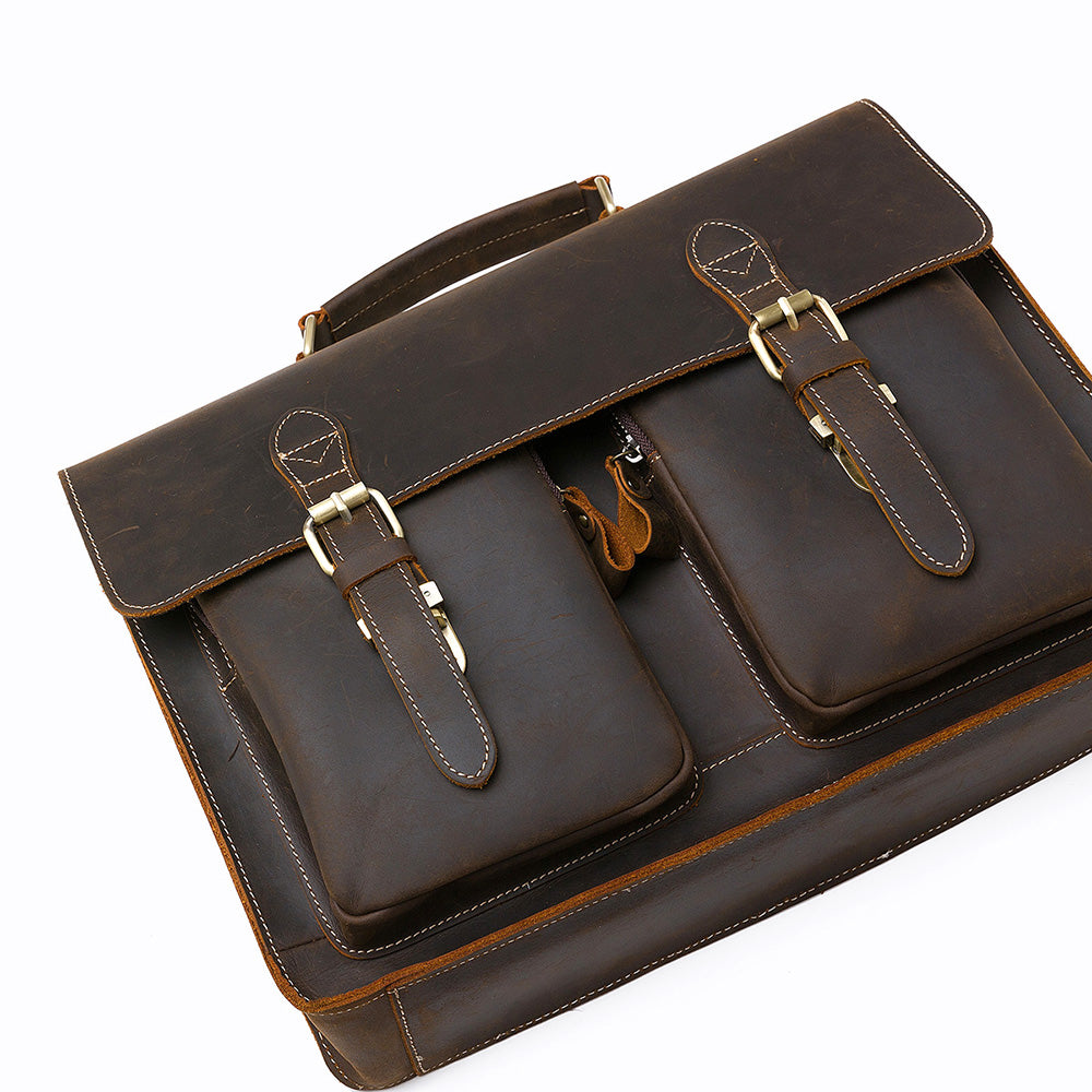 Manchester Leather Briefcase