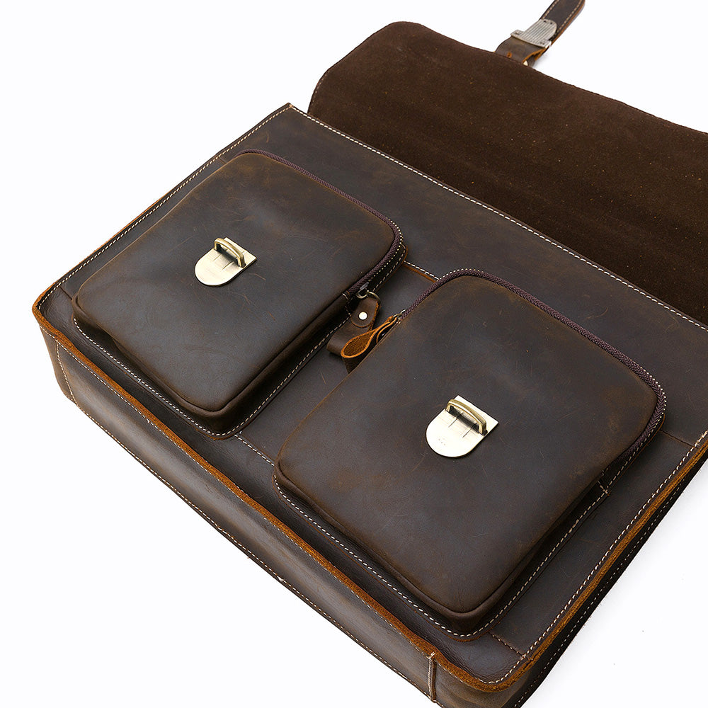 Manchester Leather Briefcase