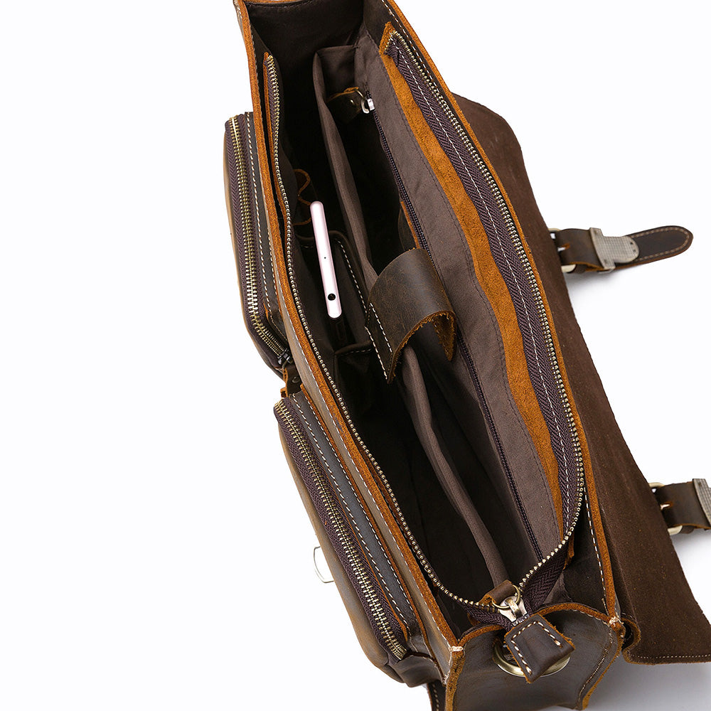 Manchester Leather Briefcase