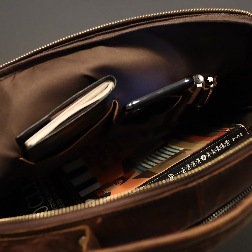 The Courier Leather Briefcase [US Only]