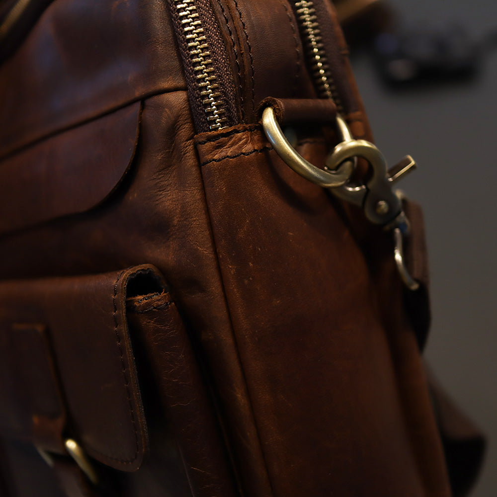 The Courier Leather Briefcase [US Only]