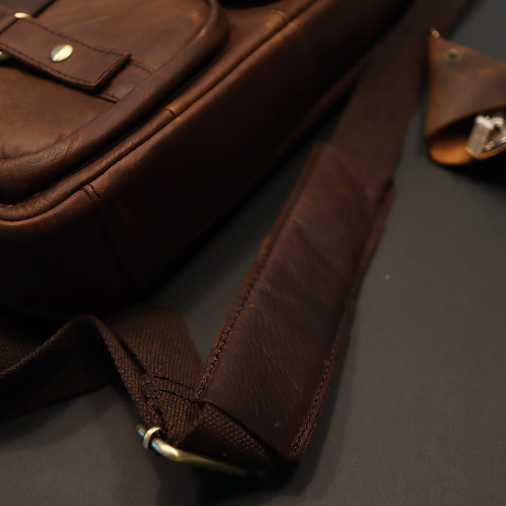 The Courier Leather Briefcase [US Only]