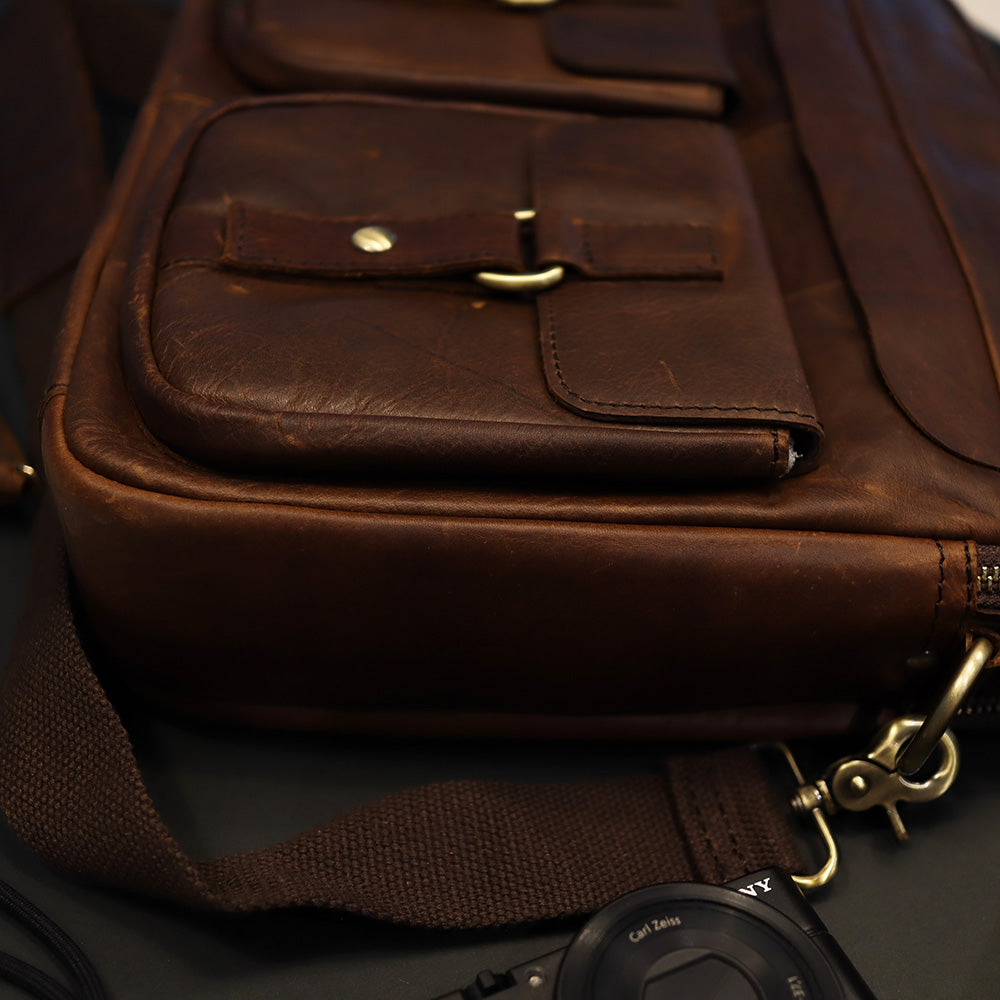 The Courier Leather Briefcase [US Only]