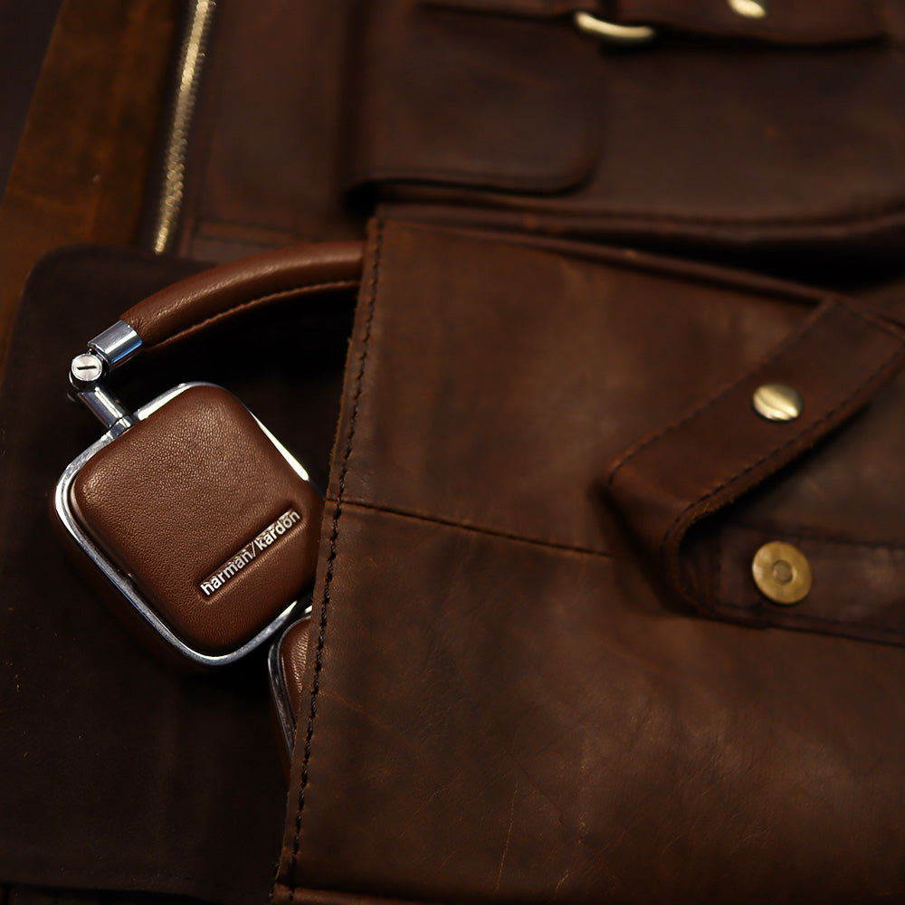 The Courier Leather Briefcase [US Only]