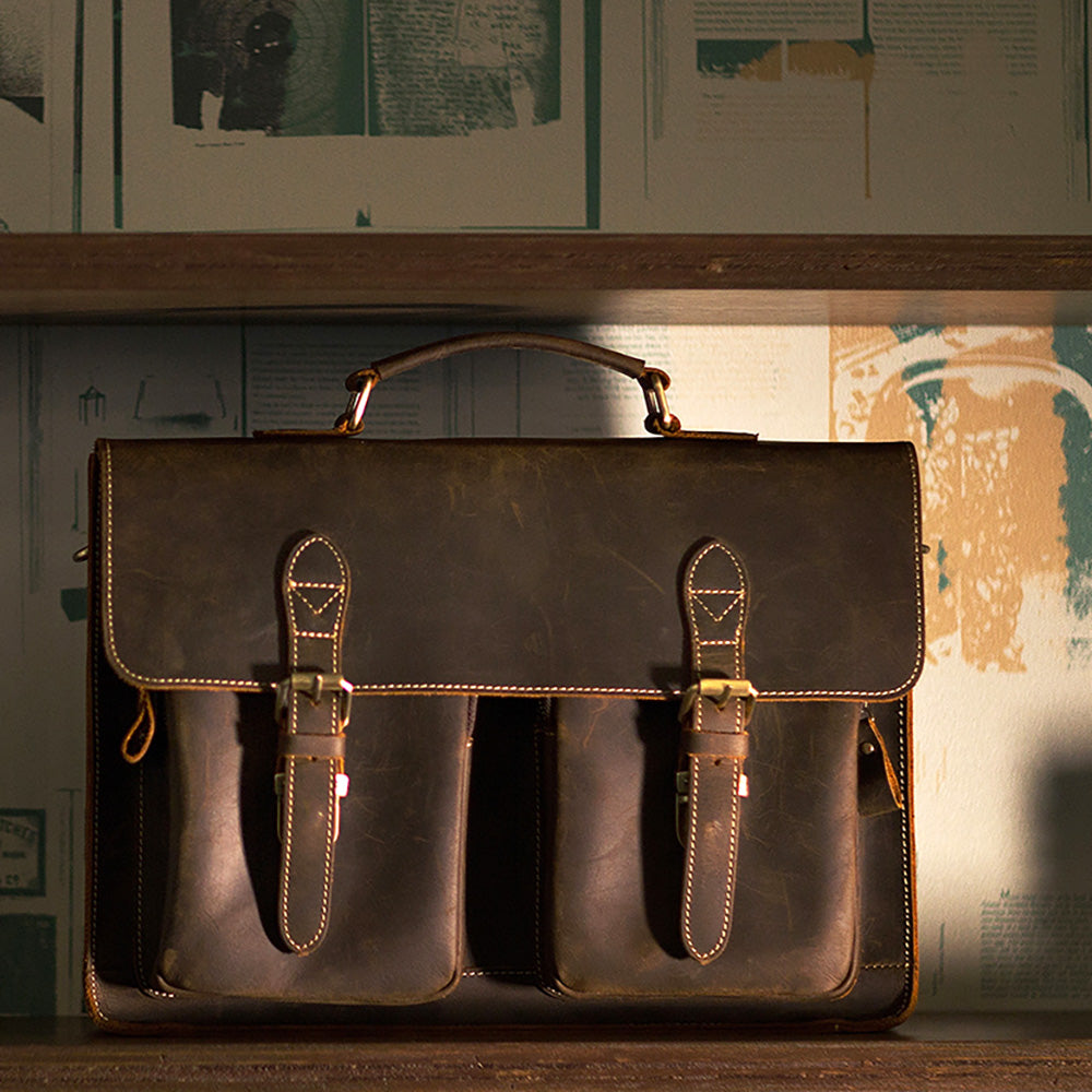 Manchester Leather Briefcase